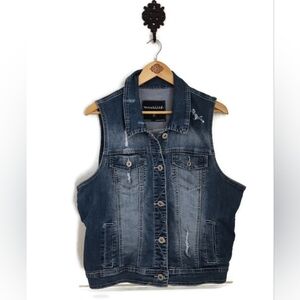 Sleeveless Denim Vest Maurice's Plus Size 2X